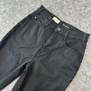 Pilcro Black Knightsbridge High Rise Straight‎ Leg Jeans Womens Size 29